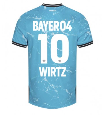 Bayer Leverkusen Florian Wirtz #10 Tredje trøje 2023-24 Kort ærmer
